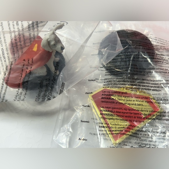 DC - Superman - Large Rubber Drinking Cup w/ Superman/S Symbol/Krypto Toppers - Picture 3 of 8